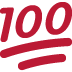 Hundred points symbol π―